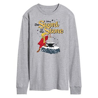 Disney's The Sword in the Stone Men's Long Sleeve Graphic Tee
