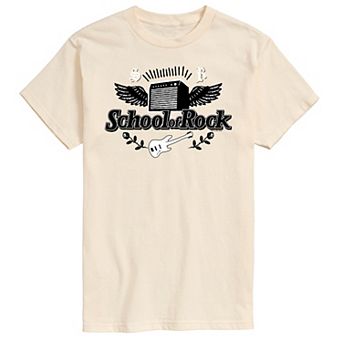 Men's School Of Rock Logo Graphic Tee