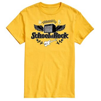 Men's School Of Rock Logo Graphic Tee