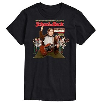Men's School Of Rock Cover Graphic Tee