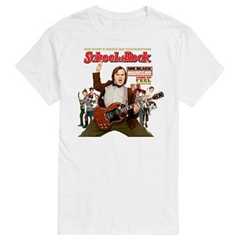 Men's School Of Rock Cover Graphic Tee