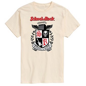 Men's School Of Rock Crest Graphic Tee