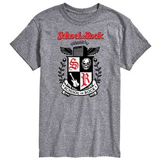 Men's School Of Rock Crest Graphic Tee
