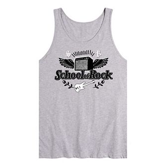 Men's School Of Rock Logo Tank Top