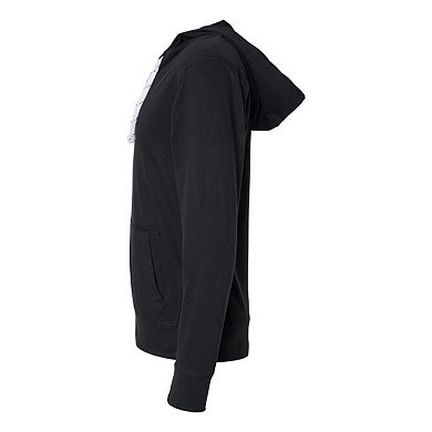 J. America Jersey Sport Lace Hooded Pullover