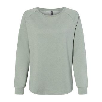 Independent Trading Co. Women´s California Wave Wash Crewneck Sweatshirt