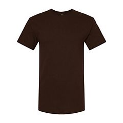 Men's Majestic Threads Brown/Heathered Gray Cleveland Browns Brownie The Elf Gridiron Classics Field Goal Slub T-Shirt Size: Medium