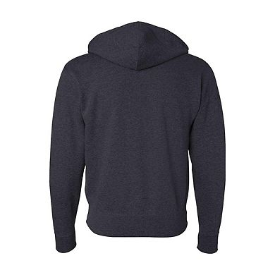 Lightweight Full-Zip Hooded Sweatshirt
