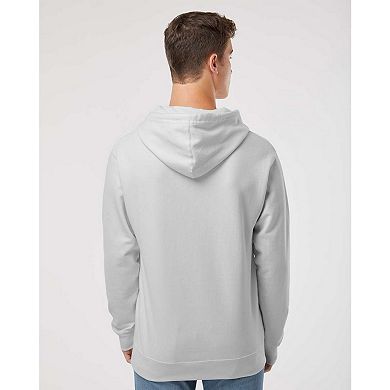 Plain Midweight Hooded Sweatshirt