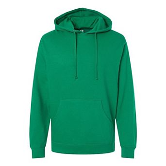 Plain Midweight Hooded Sweatshirt