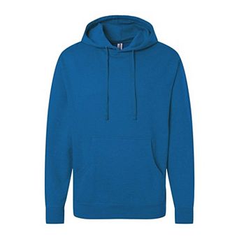 Plain Midweight Hooded Sweatshirt