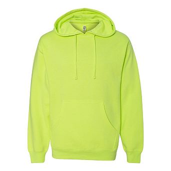 Plain Midweight Hooded Sweatshirt