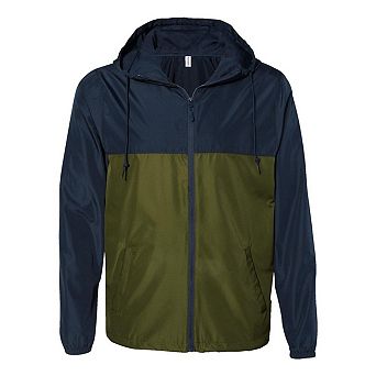 Independent Trading Co. Lightweight Windbreaker Full-Zip Jacket