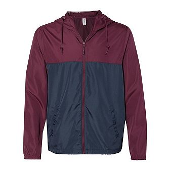 Independent Trading Co. Lightweight Windbreaker Full-Zip Jacket
