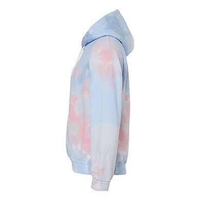 Dyenomite Blended Hooded Tie-dyed Sweatshirt