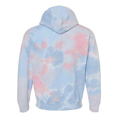 Dyenomite Blended Hooded Tie-dyed Sweatshirt