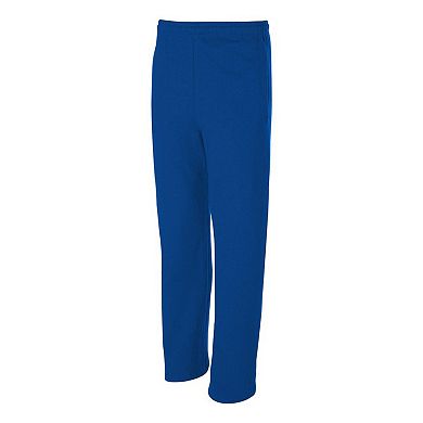 JERZEES NuBlend Open Bottom Sweatpants with Pockets