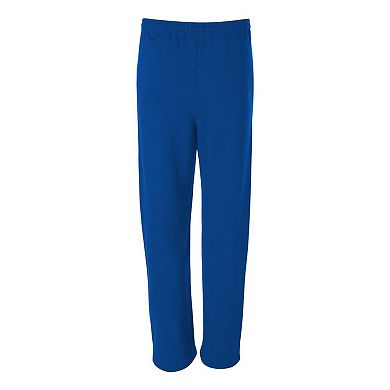 JERZEES NuBlend Open Bottom Sweatpants with Pockets