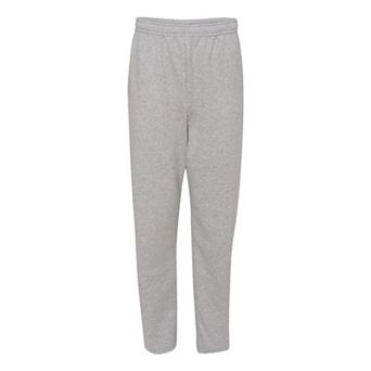 JERZEES NuBlend Open Bottom Sweatpants with Pockets