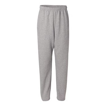 JERZEES NuBlend Open Bottom Sweatpants with Pockets