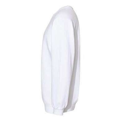 Plain Garment-Dyed Sweatshirt