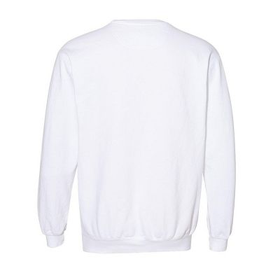 Plain Garment-Dyed Sweatshirt