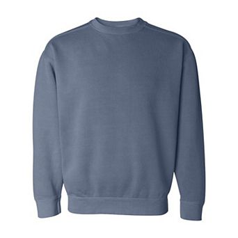 Plain Garment-Dyed Sweatshirt