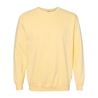 Plain Garment-Dyed Sweatshirt