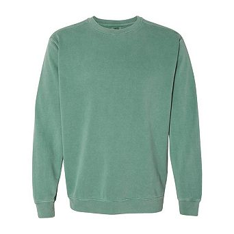 Plain Garment-Dyed Sweatshirt
