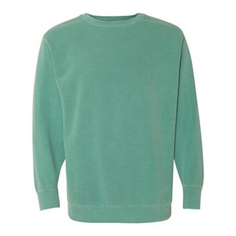Plain Garment-Dyed Sweatshirt