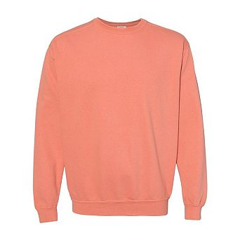 Plain Garment-Dyed Sweatshirt