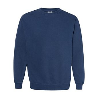 Plain Garment-Dyed Sweatshirt