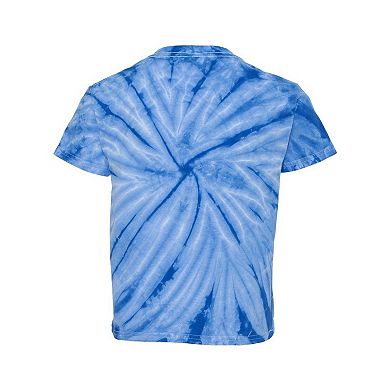 Dyenomite Youth Cyclone Pinwheel Tie-dyed T-shirt