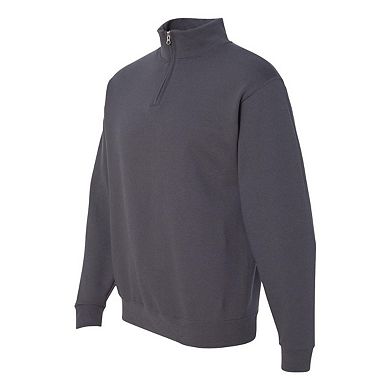 Jerzees Nublend Cadet Collar Quarter-zip Sweatshirt