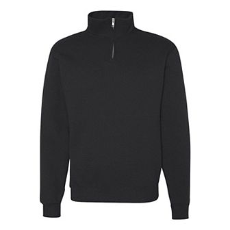 Jerzees Nublend Cadet Collar Quarter-zip Sweatshirt