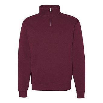 Jerzees Nublend Cadet Collar Quarter-zip Sweatshirt