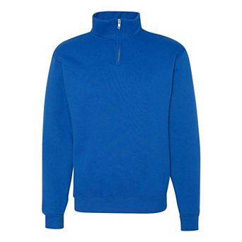 Jerzees Nublend Cadet Collar Quarter-zip Sweatshirt