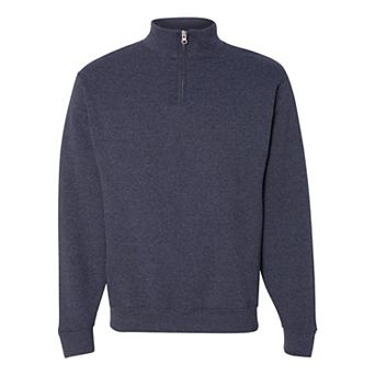 Jerzees Nublend Cadet Collar Quarter-zip Sweatshirt