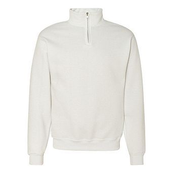Jerzees Nublend Cadet Collar Quarter-zip Sweatshirt