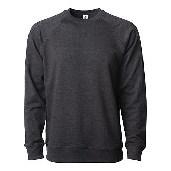 Independent Trading Co. Icon Lightweight Loopback Terry Crewneck Sweatshirt