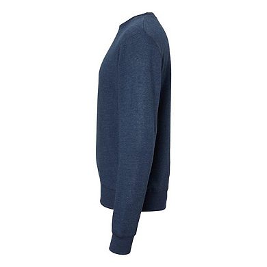 J. America Triblend Fleece Crewneck Sweatshirt