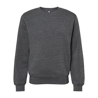 J. America Triblend Fleece Crewneck Sweatshirt