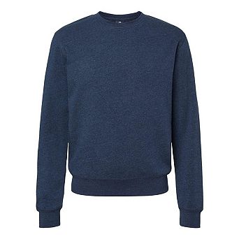 J. America Triblend Fleece Crewneck Sweatshirt