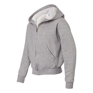 Jerzees Nublend Youth Full-zip Hooded Sweatshirt