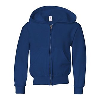 Jerzees Nublend Youth Full-zip Hooded Sweatshirt