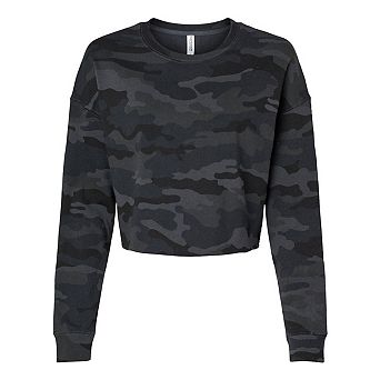 Independent Trading Co. Women´s Lightweight Cropped Crew Pullover