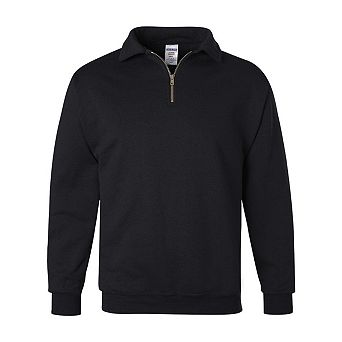 JERZEES Super Sweats NuBlend Quarter-Zip Cadet Collar Sweatshirt
