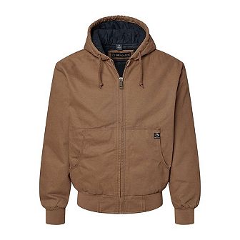 DRI DUCK Cheyenne Boulder Cloth Hooded Jacket with Tricot Quilt Lining