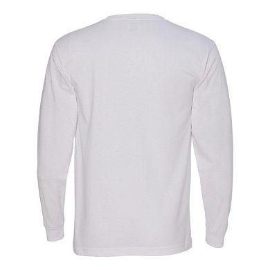 Bayside 100% Cotton Long Sleeve T-Shirt