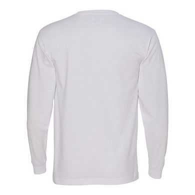 Bayside 100% Cotton Long Sleeve T-shirt